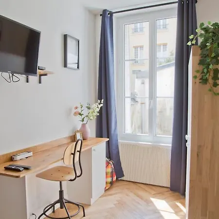 Appartement Fully Renovated Historic In Heart Mouffetard Paris
