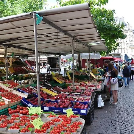 Fully Renovated Historic In Heart Mouffetard דירה